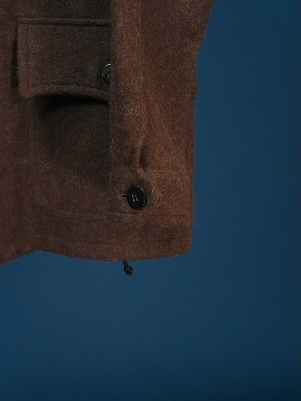 Railman Jacket(Alpaca melton)
