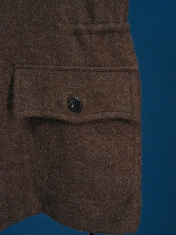 Railman Jacket(Alpaca melton)