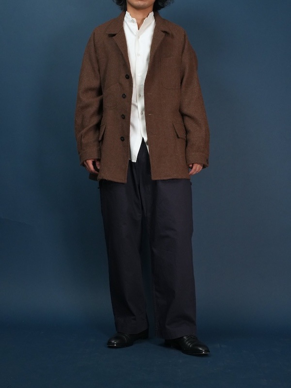 Railman Jacket(Alpaca melton) | BRAND,Aquellos Ojos Verdes | CATHEDRAL