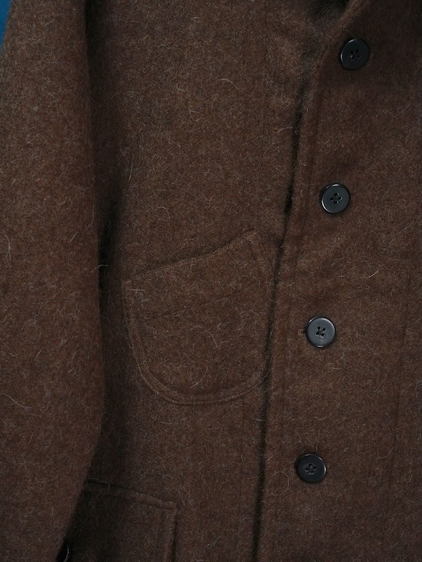 Railman Jacket(Alpaca melton) | BRAND,Aquellos Ojos Verdes | CATHEDRAL