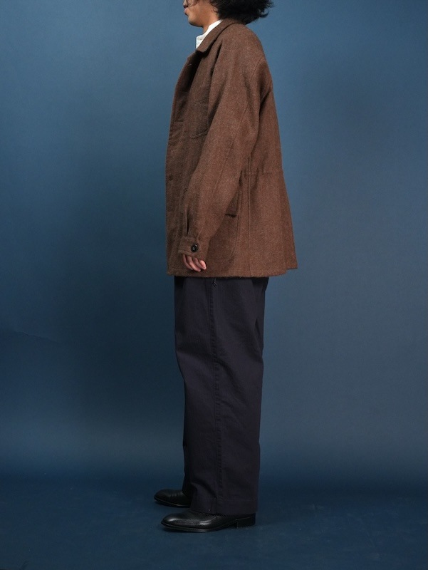 Railman Jacket(Alpaca melton) | BRAND,Aquellos Ojos Verdes | CATHEDRAL