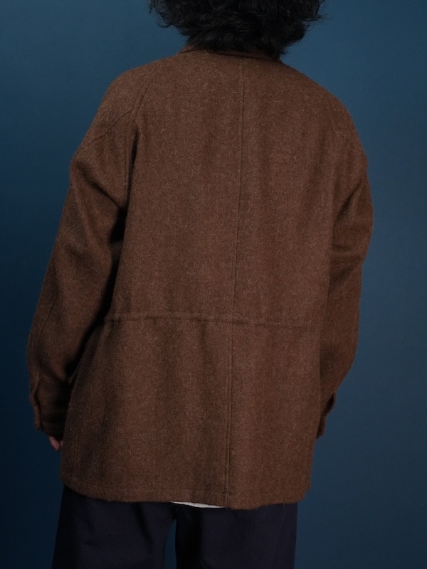 ジャケット・アウター Aquellos Ojos Verdes Railman jacket Railman Jacket(Alpaca melton) | BRAND,Aquellos Ojos Verdes | CATHEDRAL