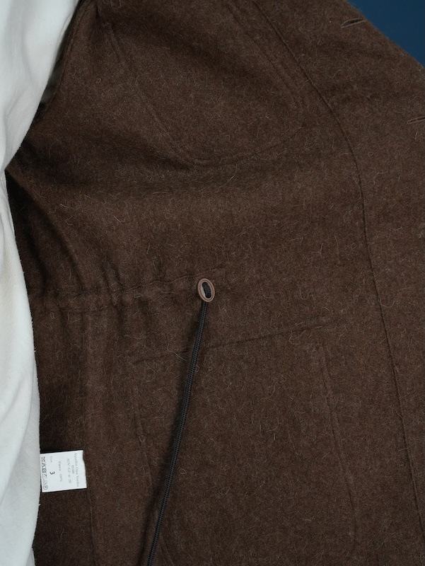 Railman Jacket(Alpaca melton)