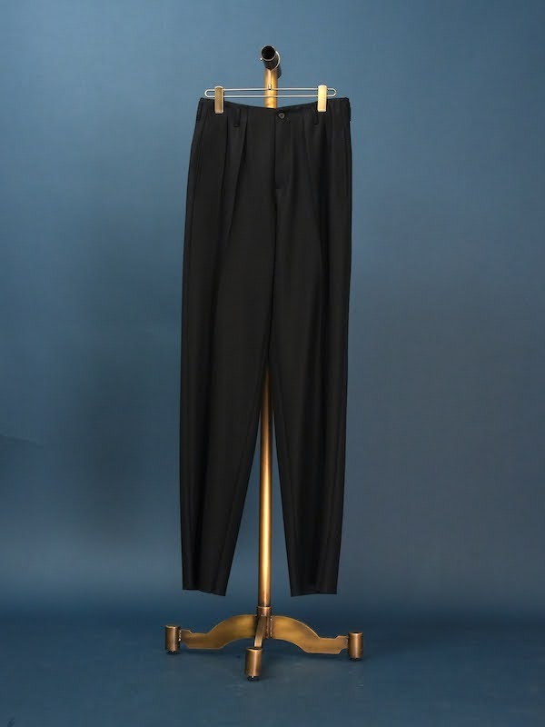 【Hollywood】Two-pleats flannel trousers
