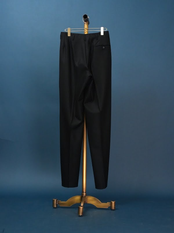 【Hollywood】Two-pleats flannel trousers