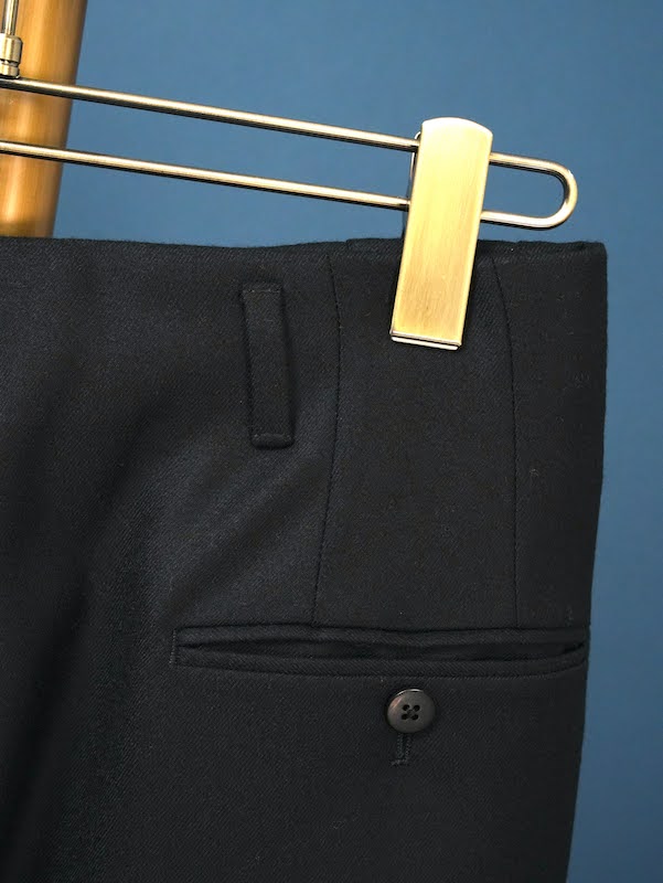 【Hollywood】Two-pleats flannel trousers