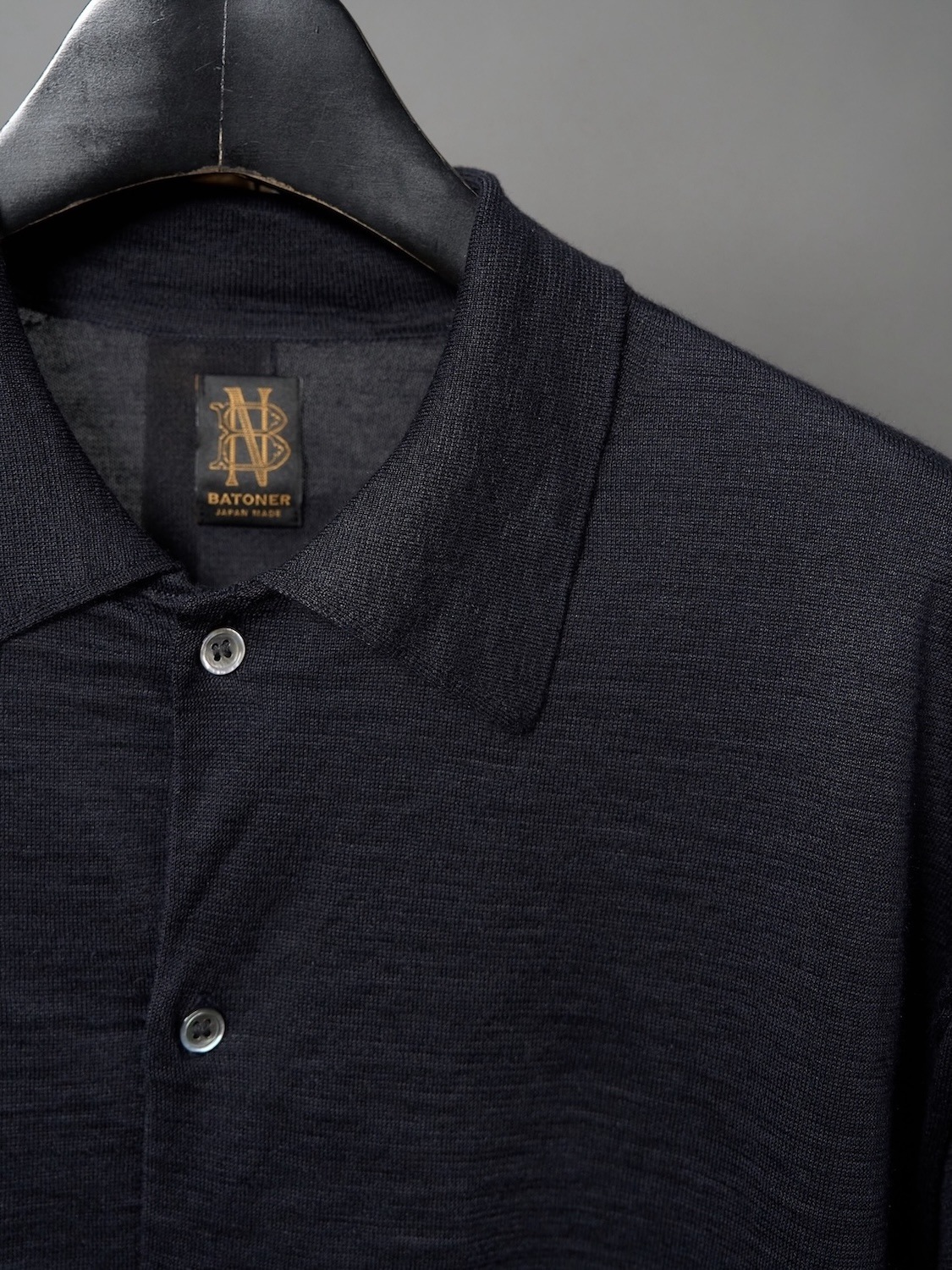 CHOMA POLO CARDIGAN | BRAND,BATONER | CATHEDRAL