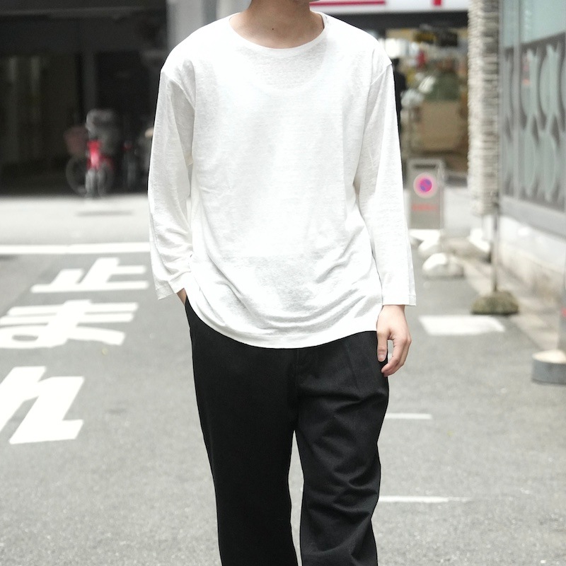 NORMANDY LINEN BASQUE SHIRT | BRAND,BATONER | CATHEDRAL