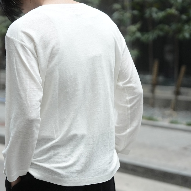 トップス BATONER NORMANDY LINEN BASQUE SHIRT NORMANDY LINEN BASQUE SHIRT | ITEM | CATHEDRAL