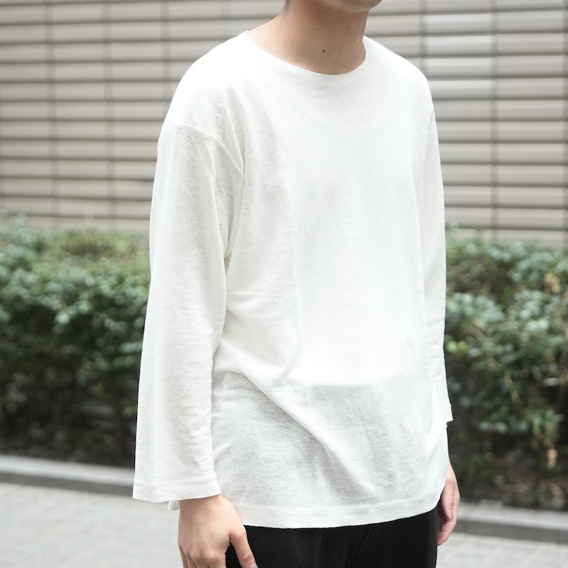 トップス BATONER NORMANDY LINEN BASQUE SHIRT BATONERバトナーメンズ】NORMANDY LINEN BASQUE SHIRT BLACK