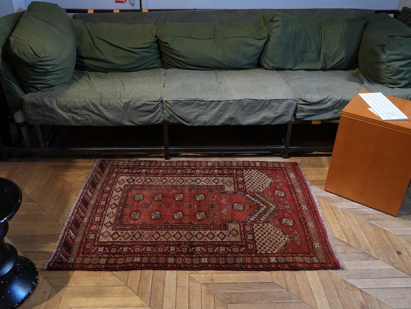 インド　ラジャスタン　ビンテージ敷物 indiaflag-45404_4.jpg