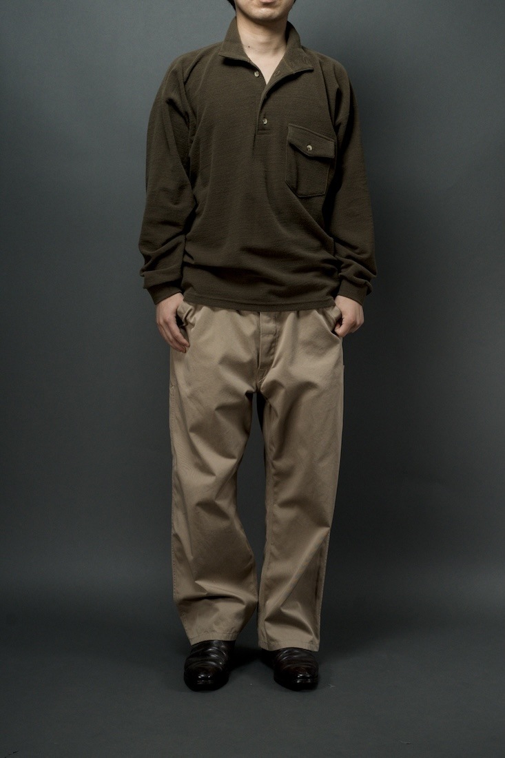 MOCK POLO SHIRT