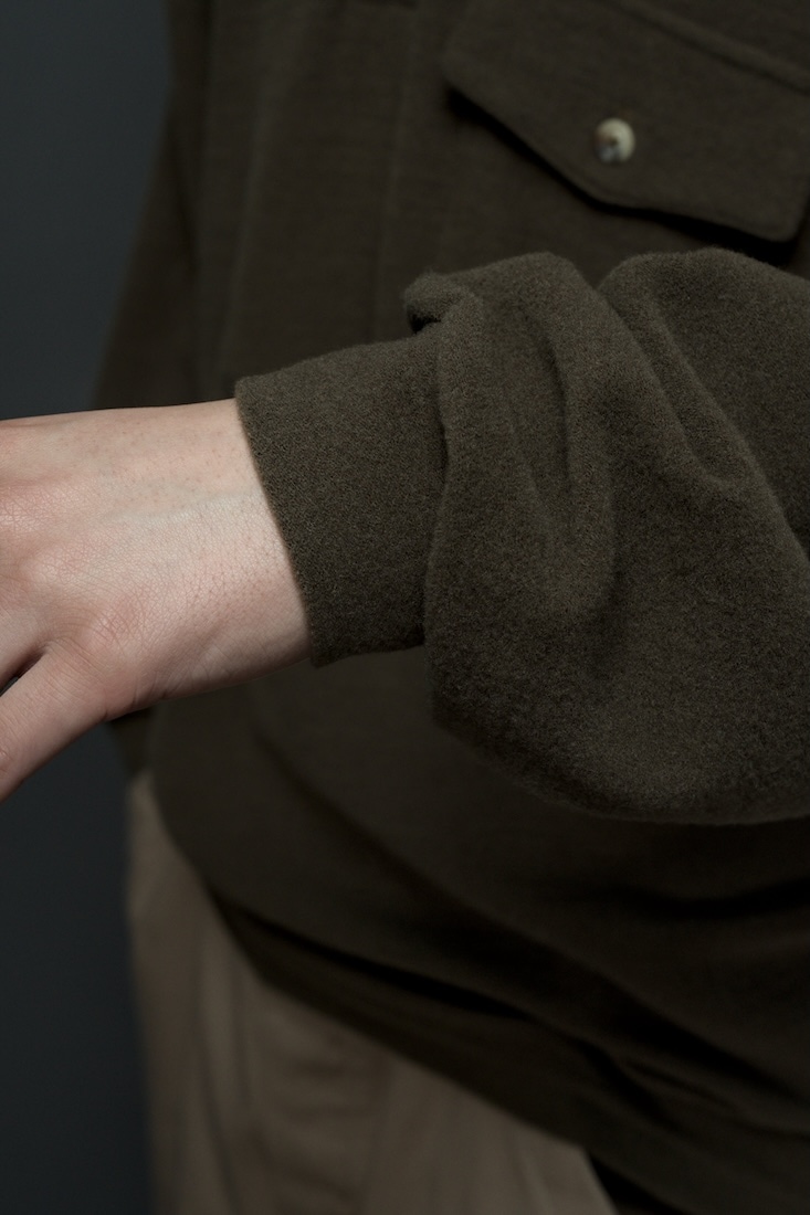 MOCK POLO SHIRT