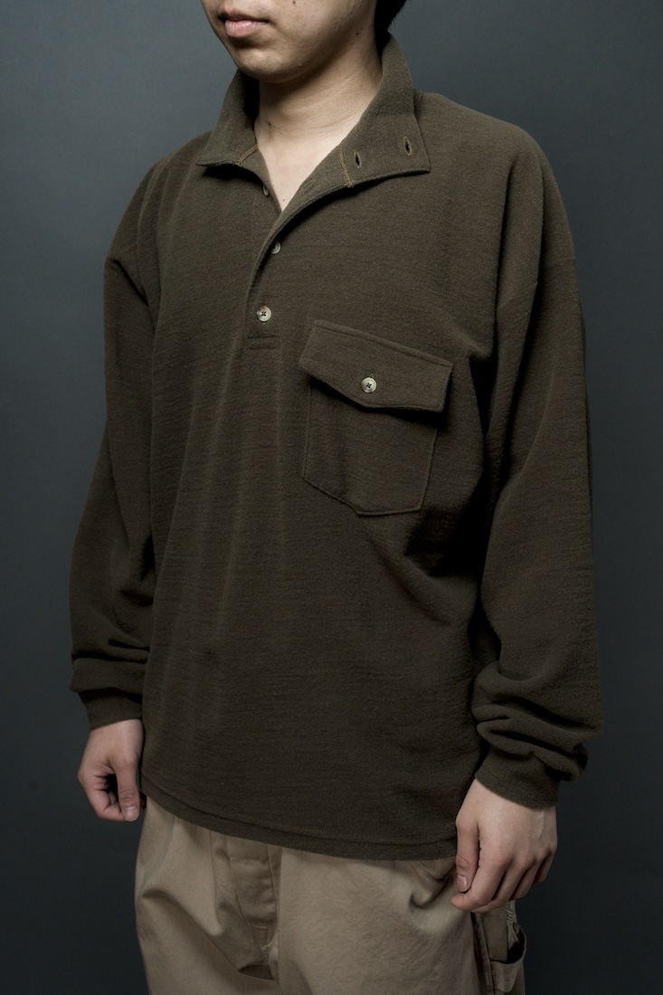 MOCK POLO SHIRT