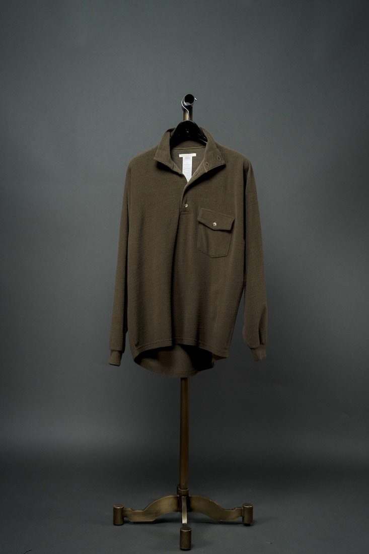 MOCK POLO SHIRT
