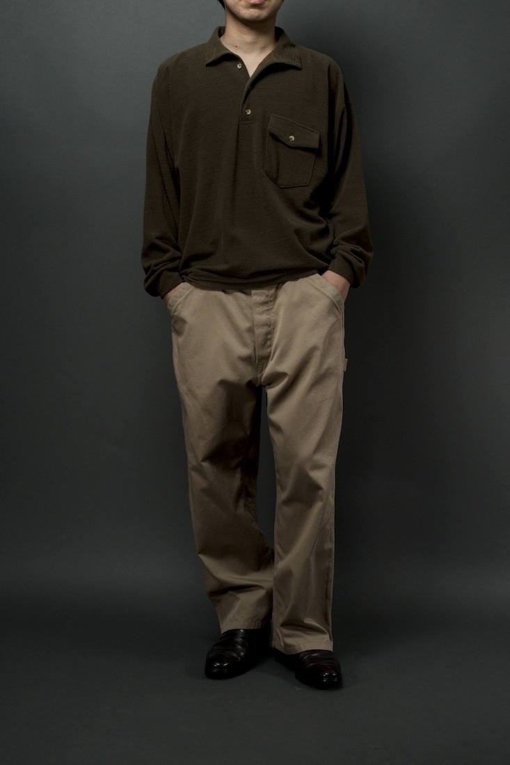 MOCK POLO SHIRT