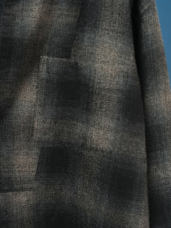 OMBRE CHECK SKIPPER BLOUSE							