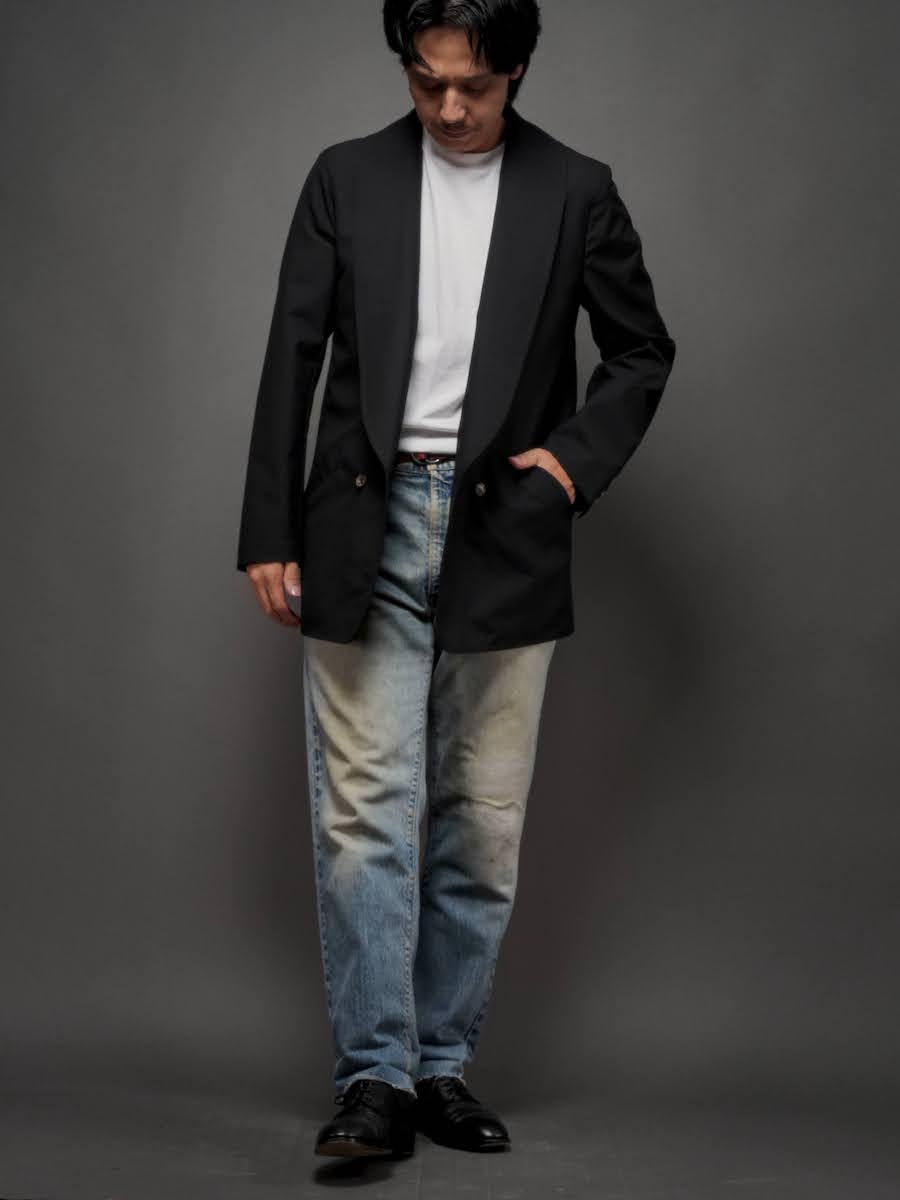 LUCIAN Unstructured Shawl Lapel Jacket