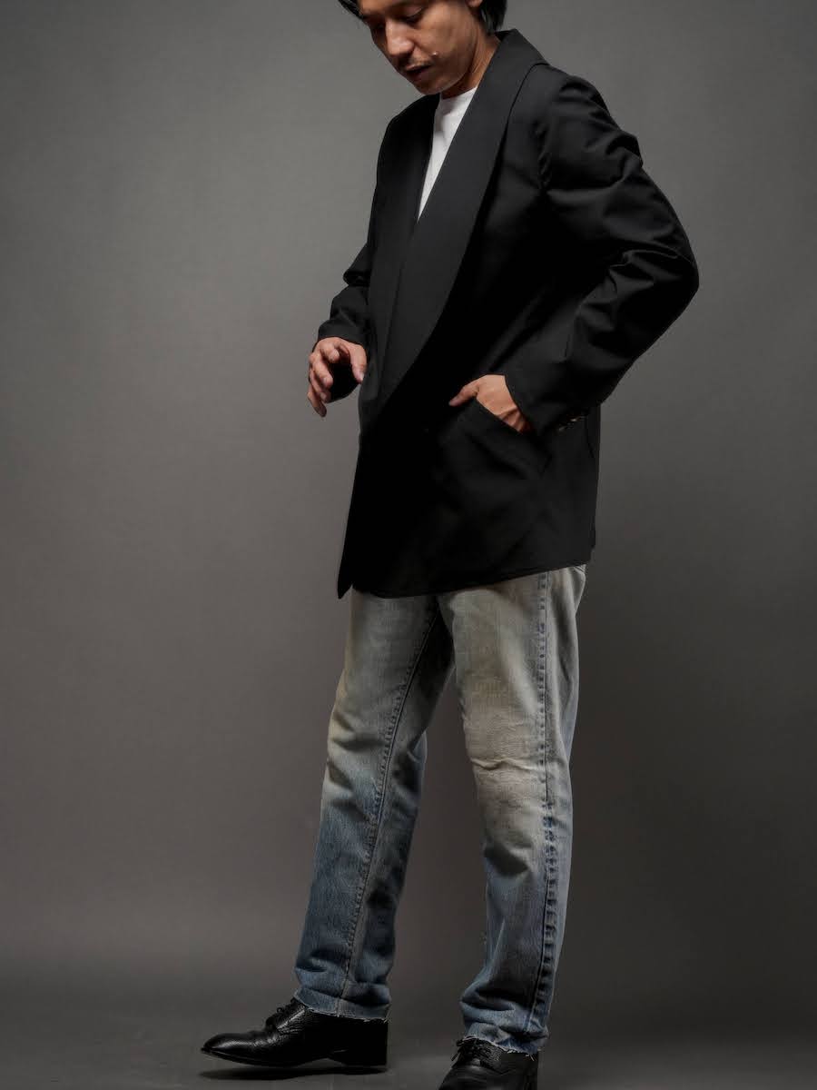 LUCIAN Unstructured Shawl Lapel Jacket