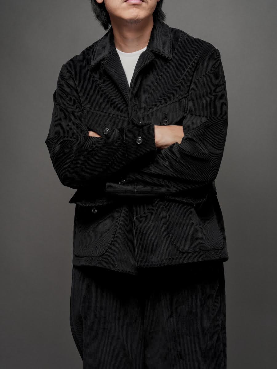 FRENCH HUNTING JACKET／BLACK CORDUROY