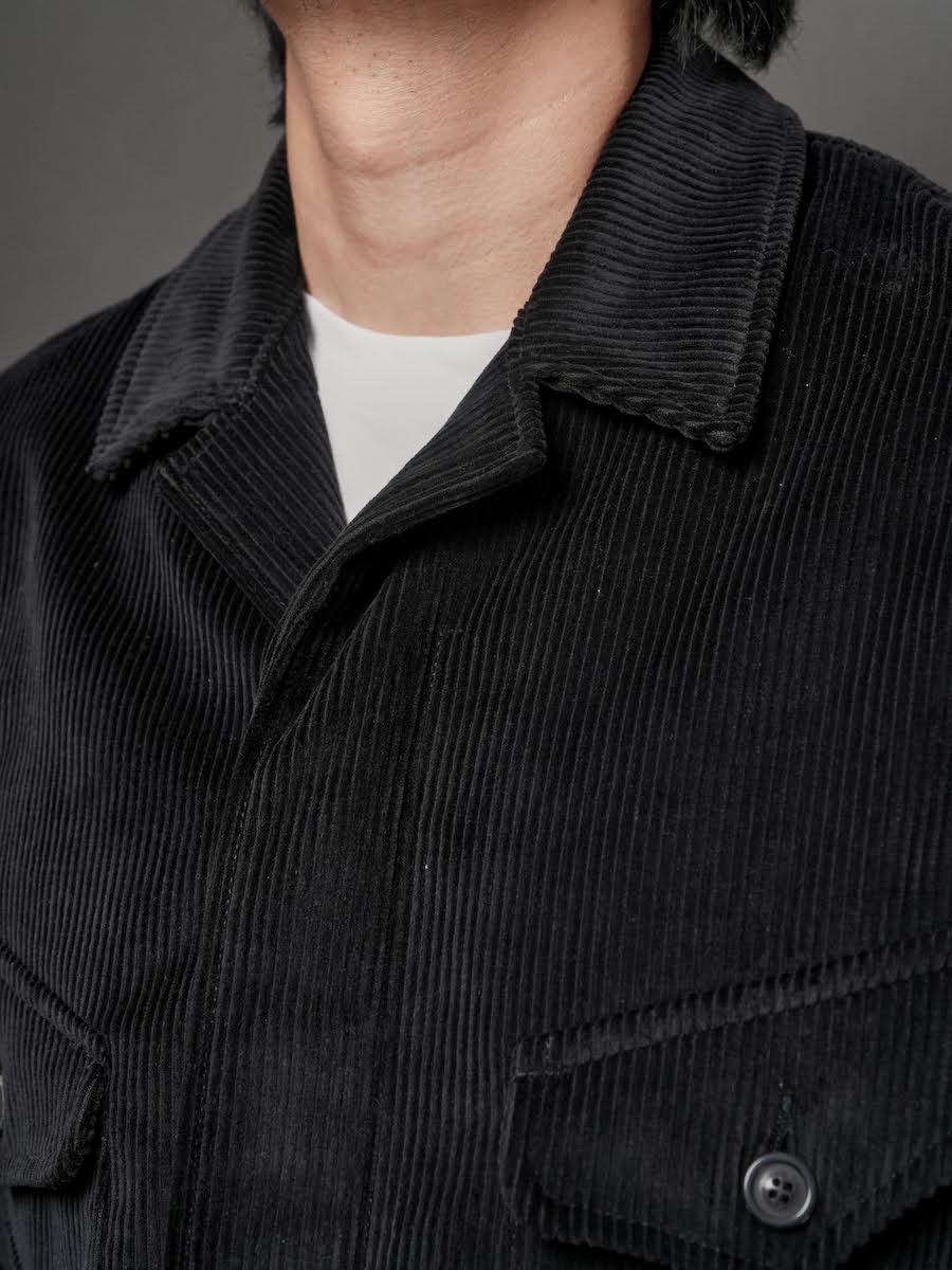 FRENCH HUNTING JACKET／BLACK CORDUROY