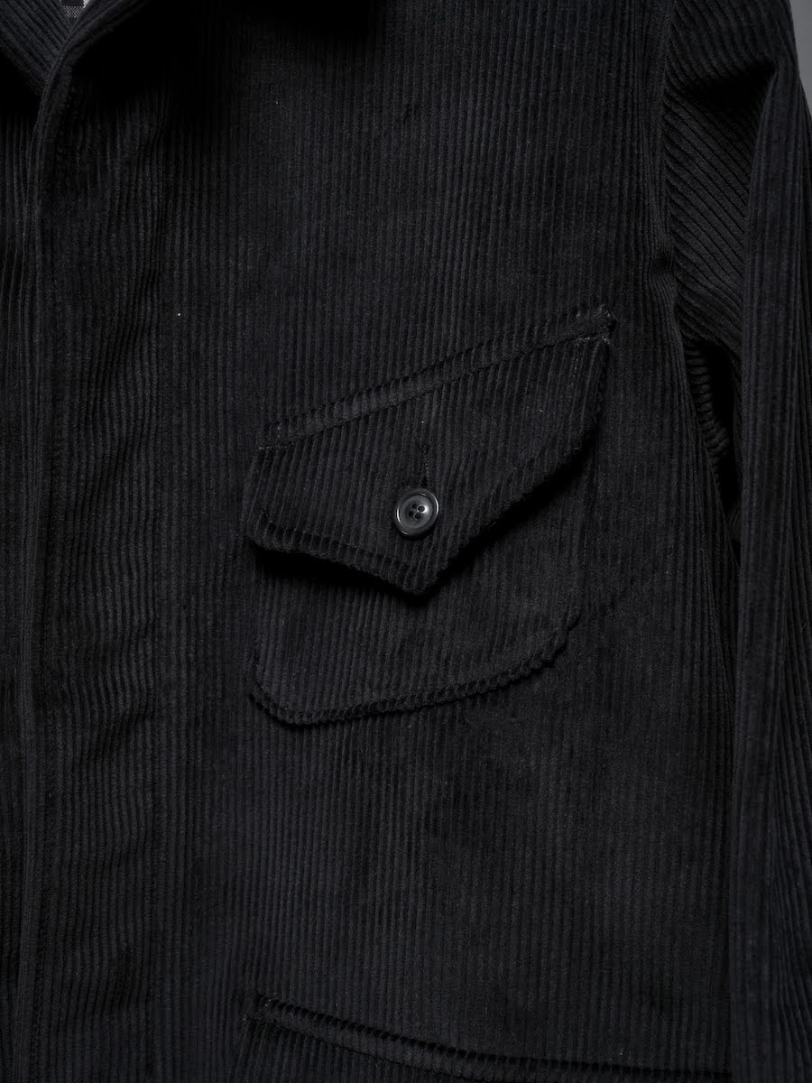 FRENCH HUNTING JACKET／BLACK CORDUROY