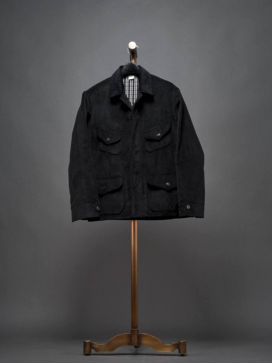 FRENCH HUNTING JACKET／BLACK CORDUROY