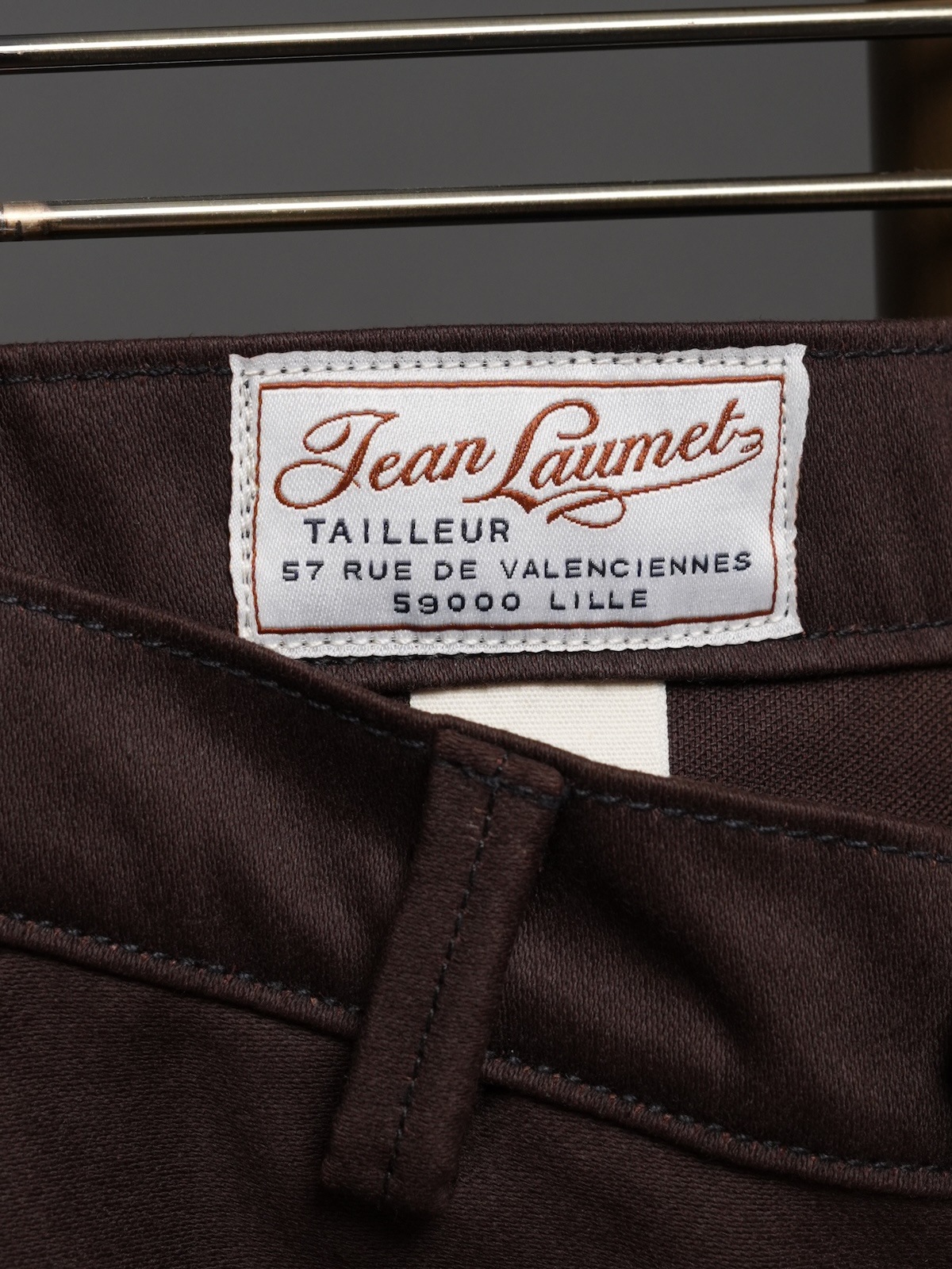 FRENCH WORKER PANT／BROWN MOLESKIN