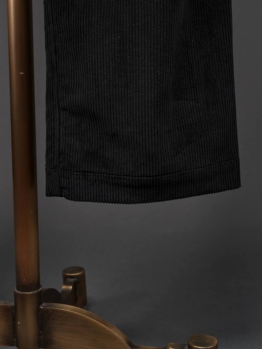 FRENCH WORKER PANT／BLACK CORDUROY
