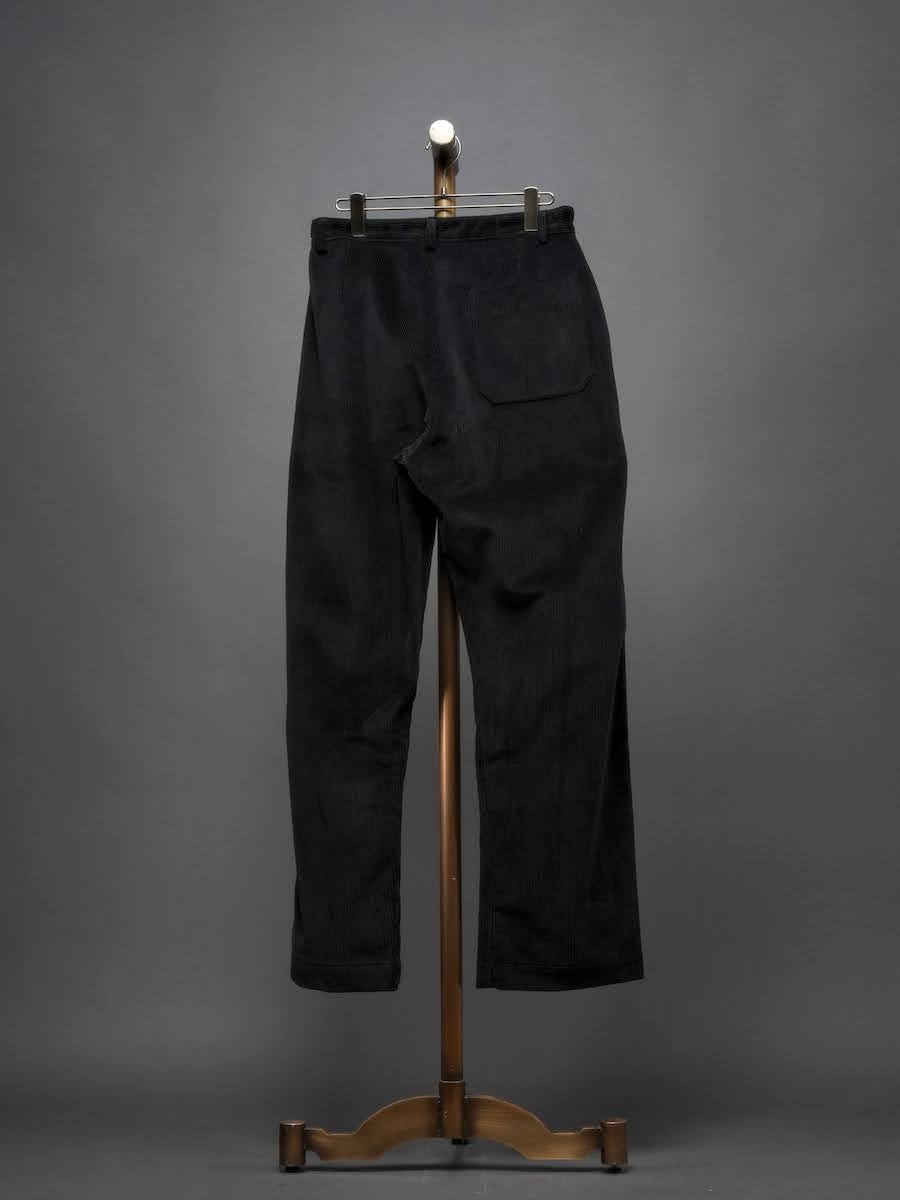 FRENCH WORKER PANT／BLACK CORDUROY