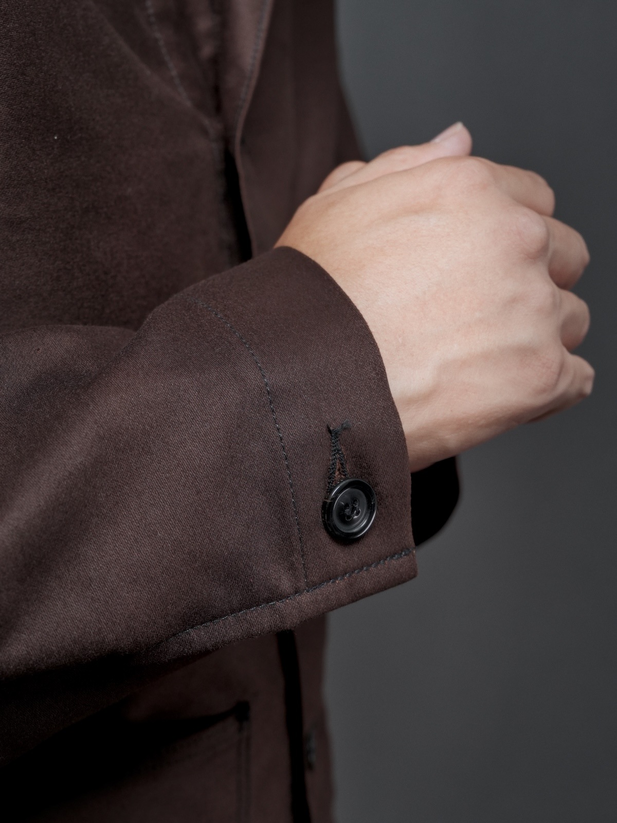 Cathedral For FRENCH WORKER JACKET／BROWN MOLESKIN
