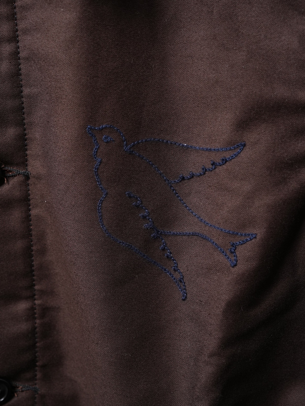 Cathedral For FRENCH WORKER JACKET／BROWN MOLESKIN