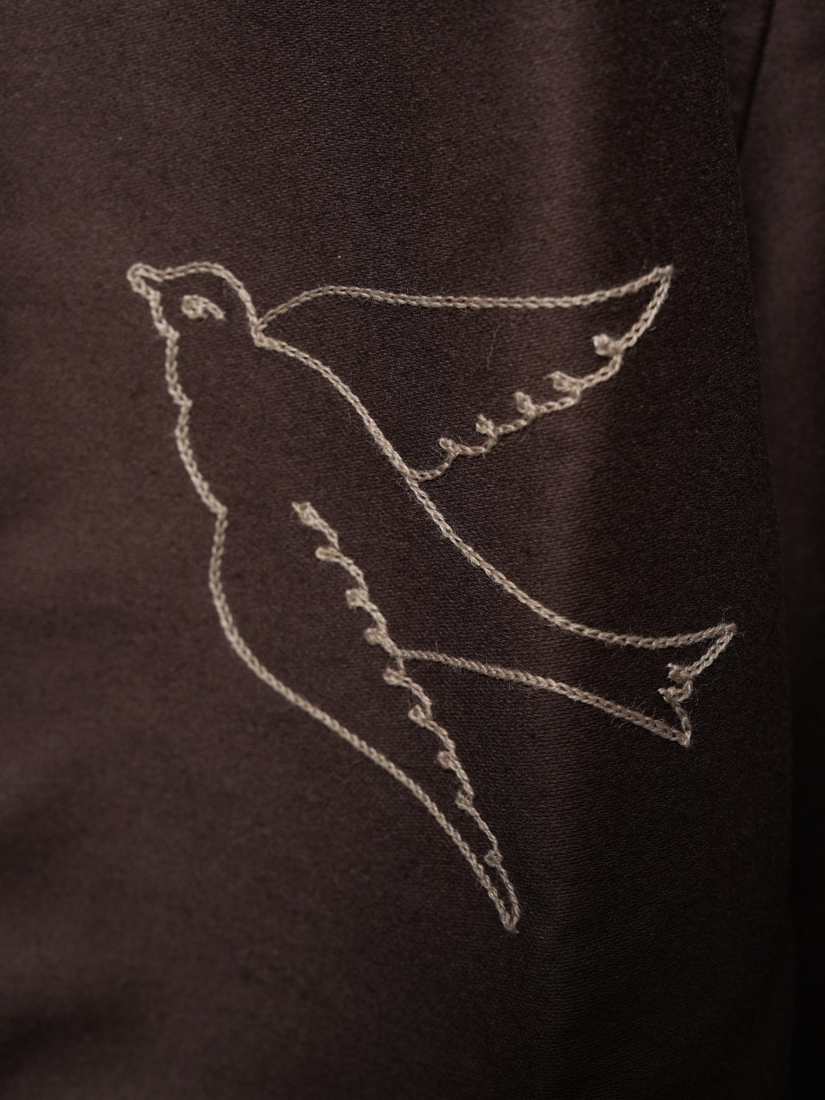 Cathedral For FRENCH WORKER JACKET／BROWN MOLESKIN