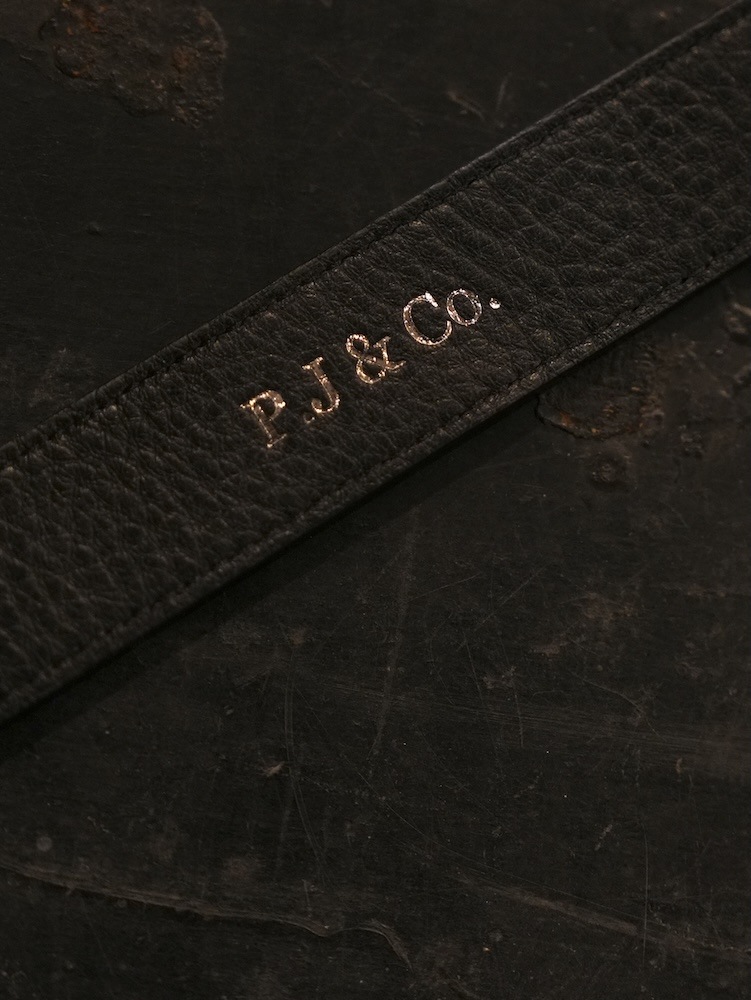 Box Slide Buckle Steerhide / BLK