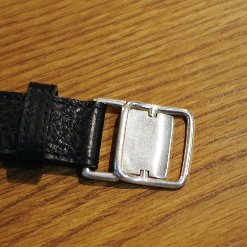 Adjuster Buckle Steerhide / BLK