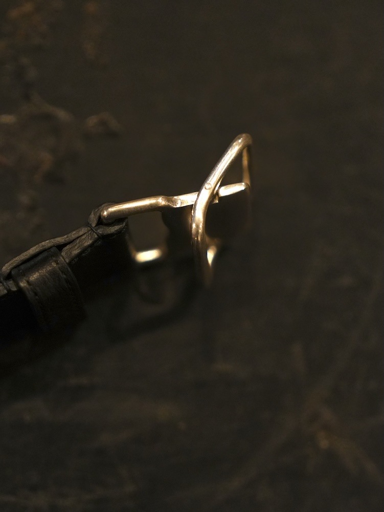 Adjuster Buckle Steerhide / BLK