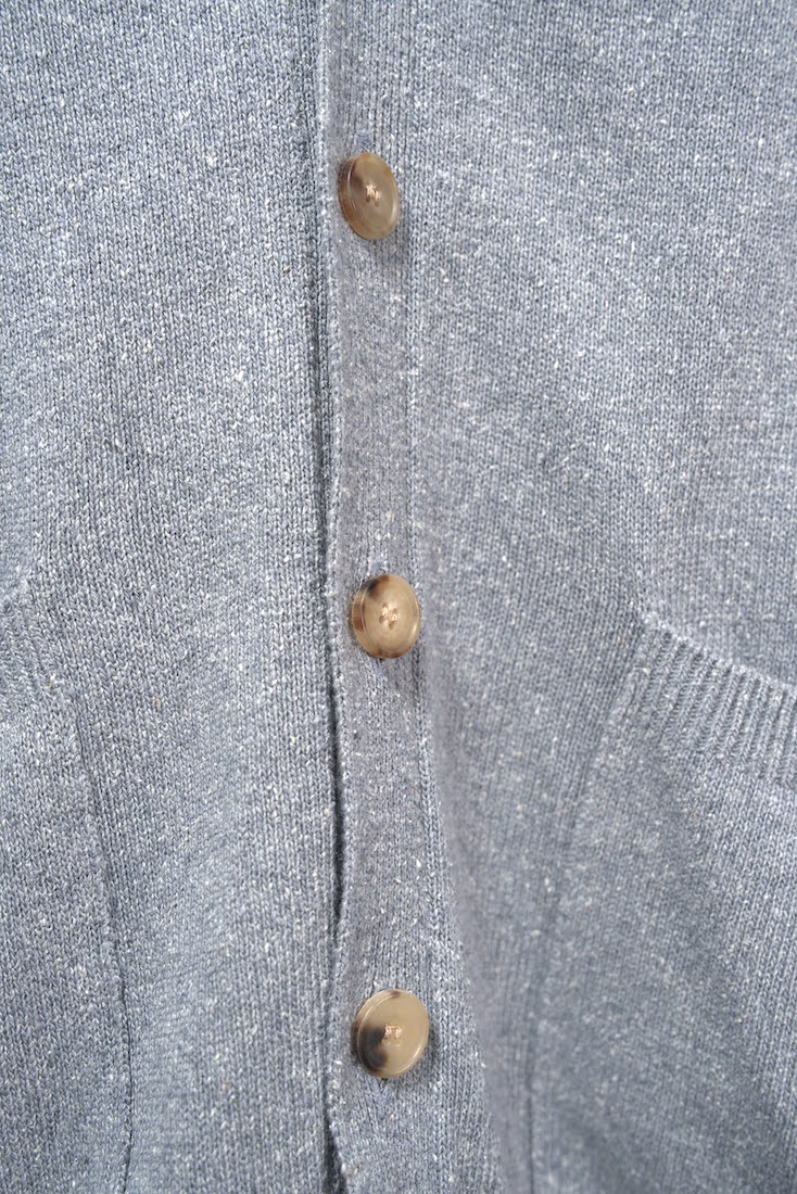 REVIVAL SILK V NECK CARDIGAN