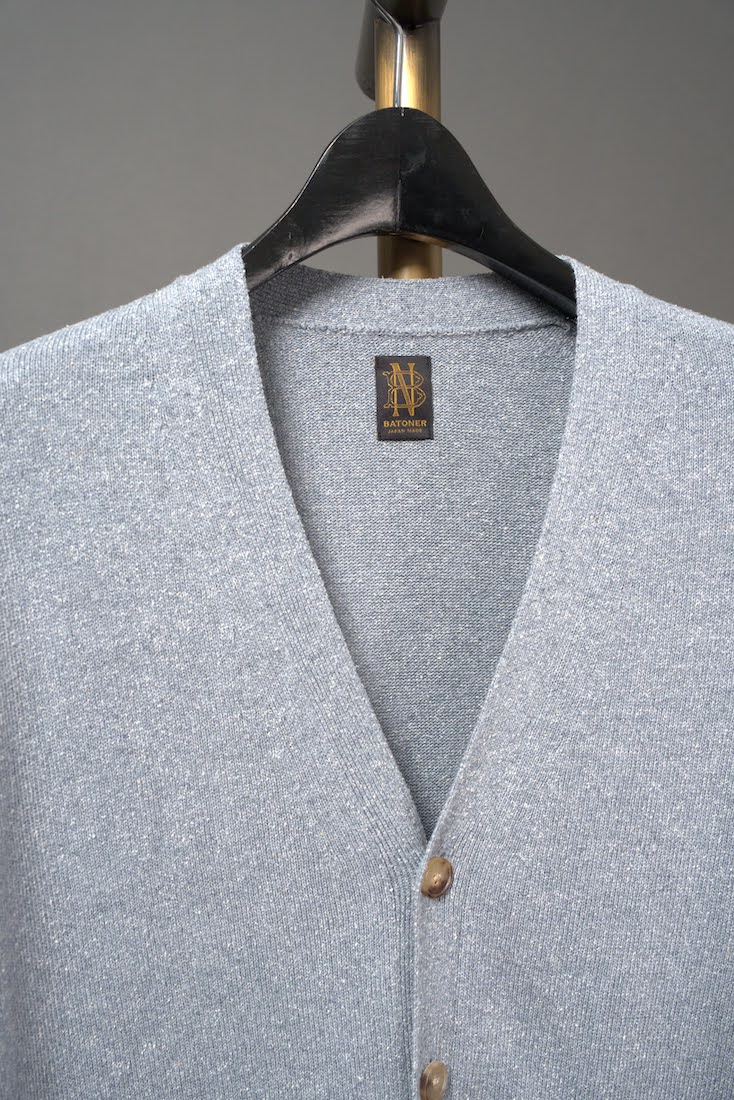 REVIVAL SILK V NECK CARDIGAN