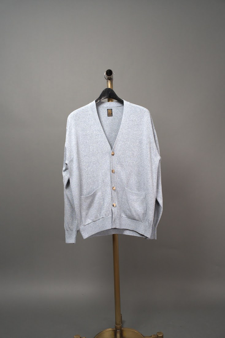 REVIVAL SILK V NECK CARDIGAN