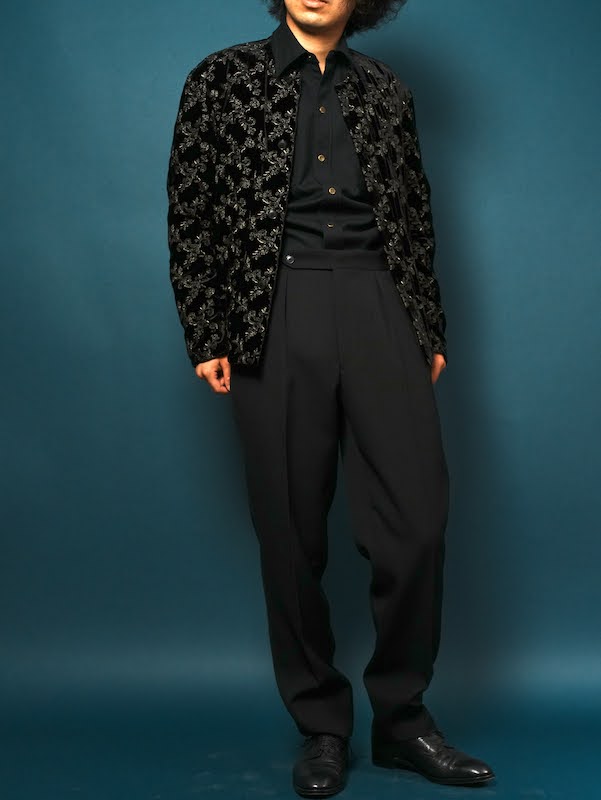 【HEUGN】Aaron ウールギャバスラックス 24AW HEUGN】Aaron ウールギャバスラックス 24AW