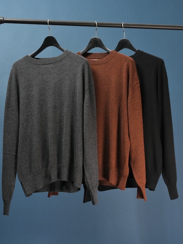 INNER MONGOLIAN CASHMERE CREWNECK