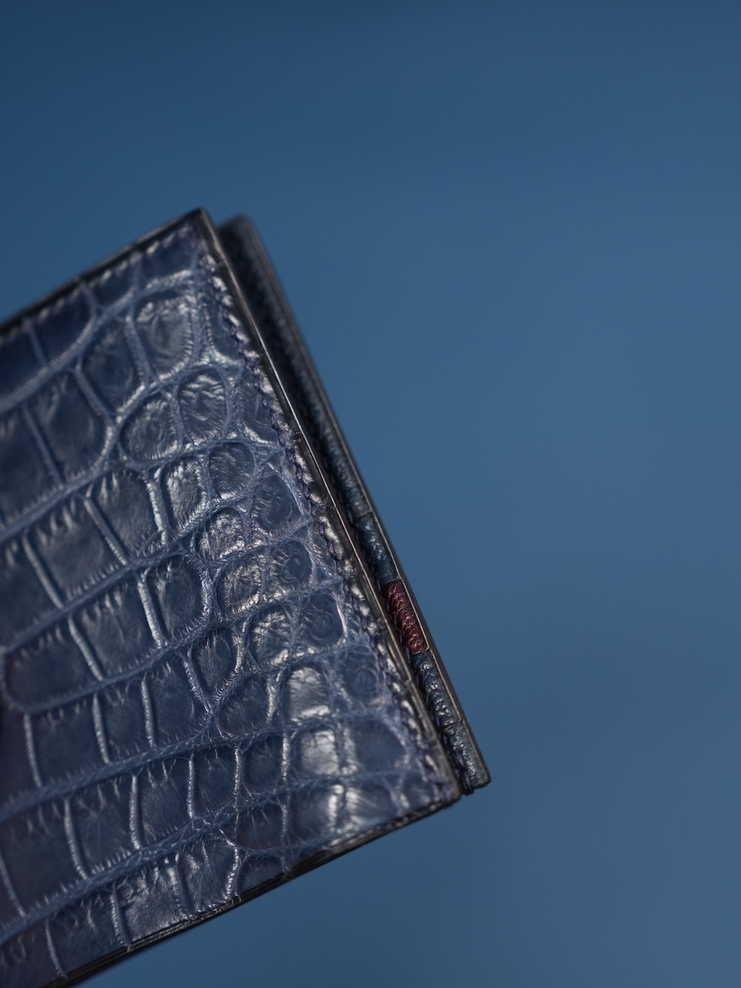 Wallet【Brooklyn for CATHEDRAL】in crocodile skin