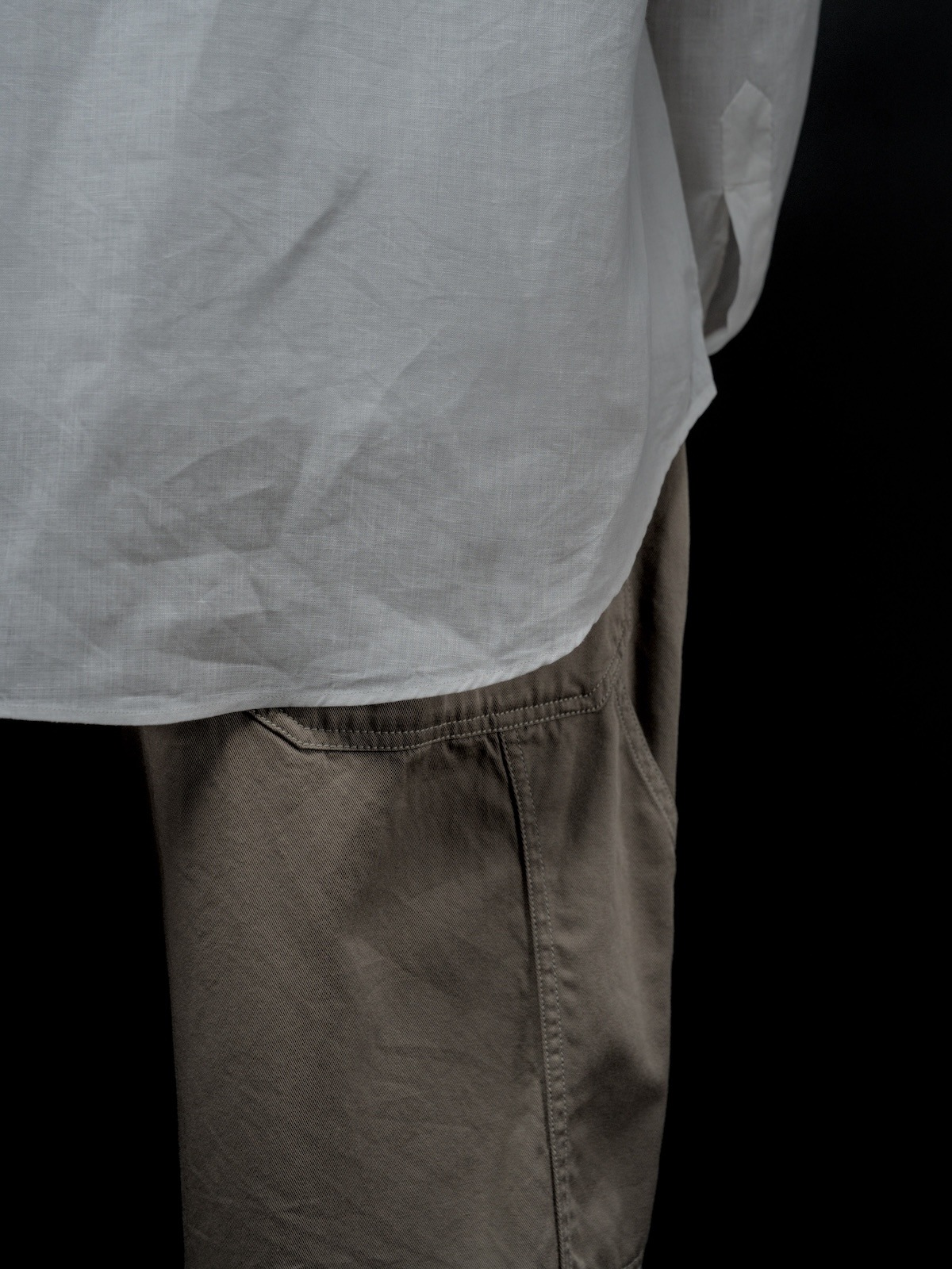 Windsor wide collar shirt Hand-sewn 