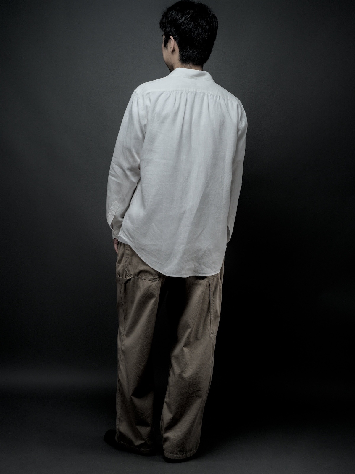 Windsor wide collar shirt Hand-sewn 