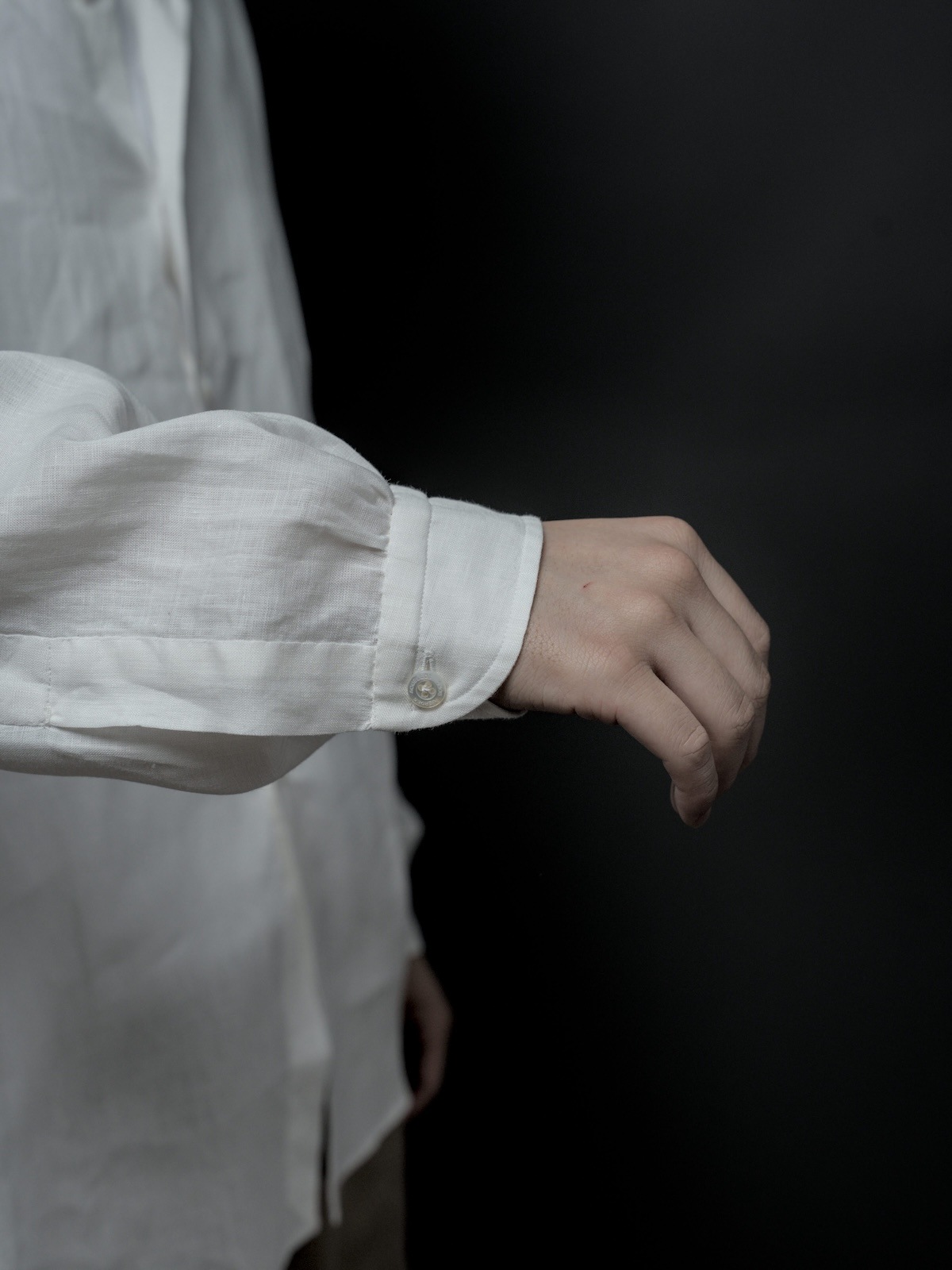 Windsor wide collar shirt Hand-sewn 