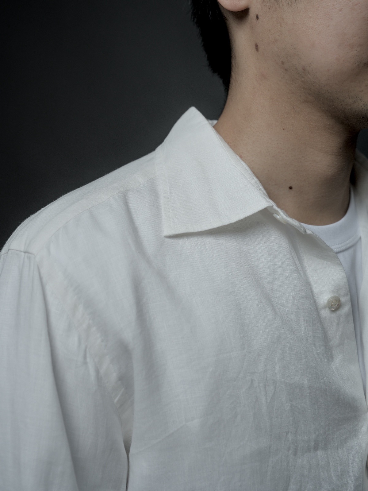 Windsor wide collar shirt Hand-sewn 