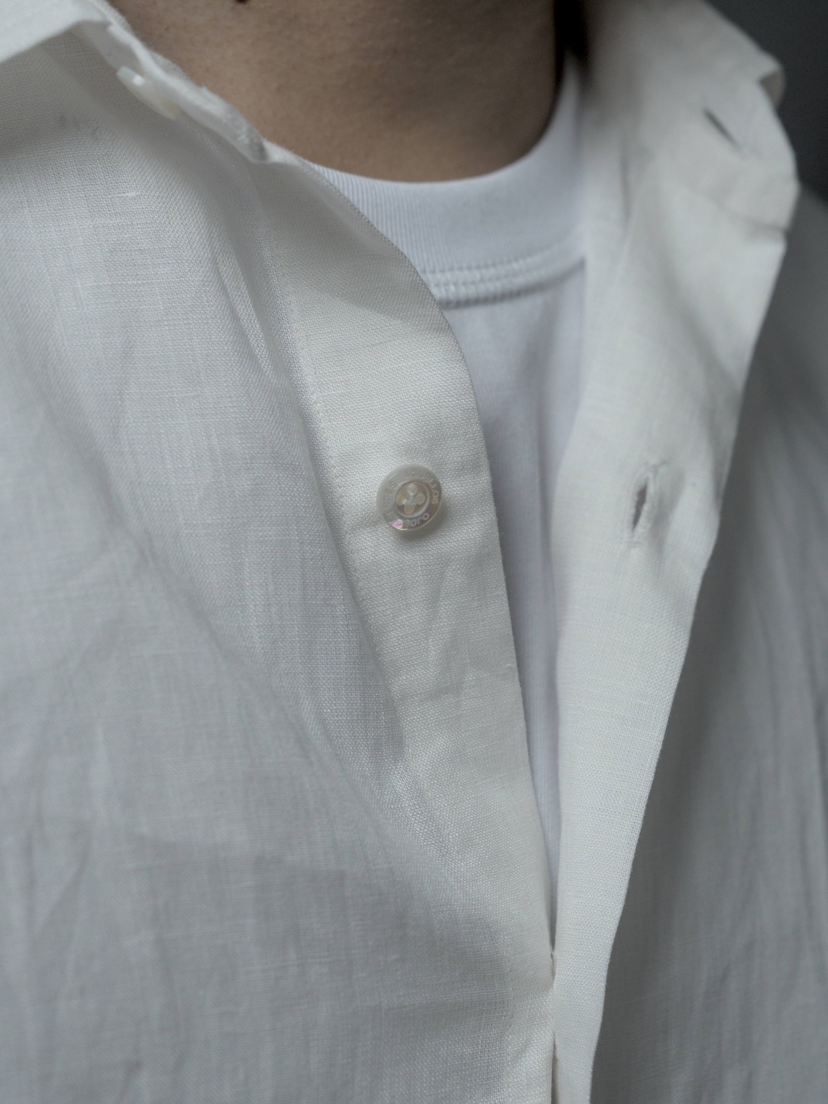 Windsor wide collar shirt Hand-sewn 