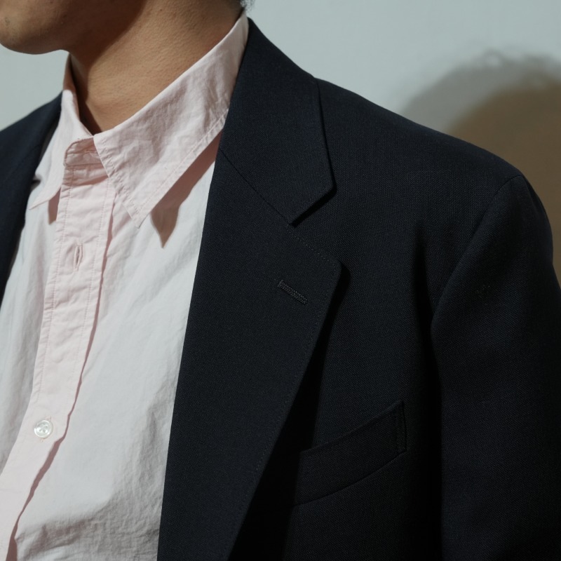 HEUGN / JACKET005 / STEVE JACKET WOOL 2B NAVY