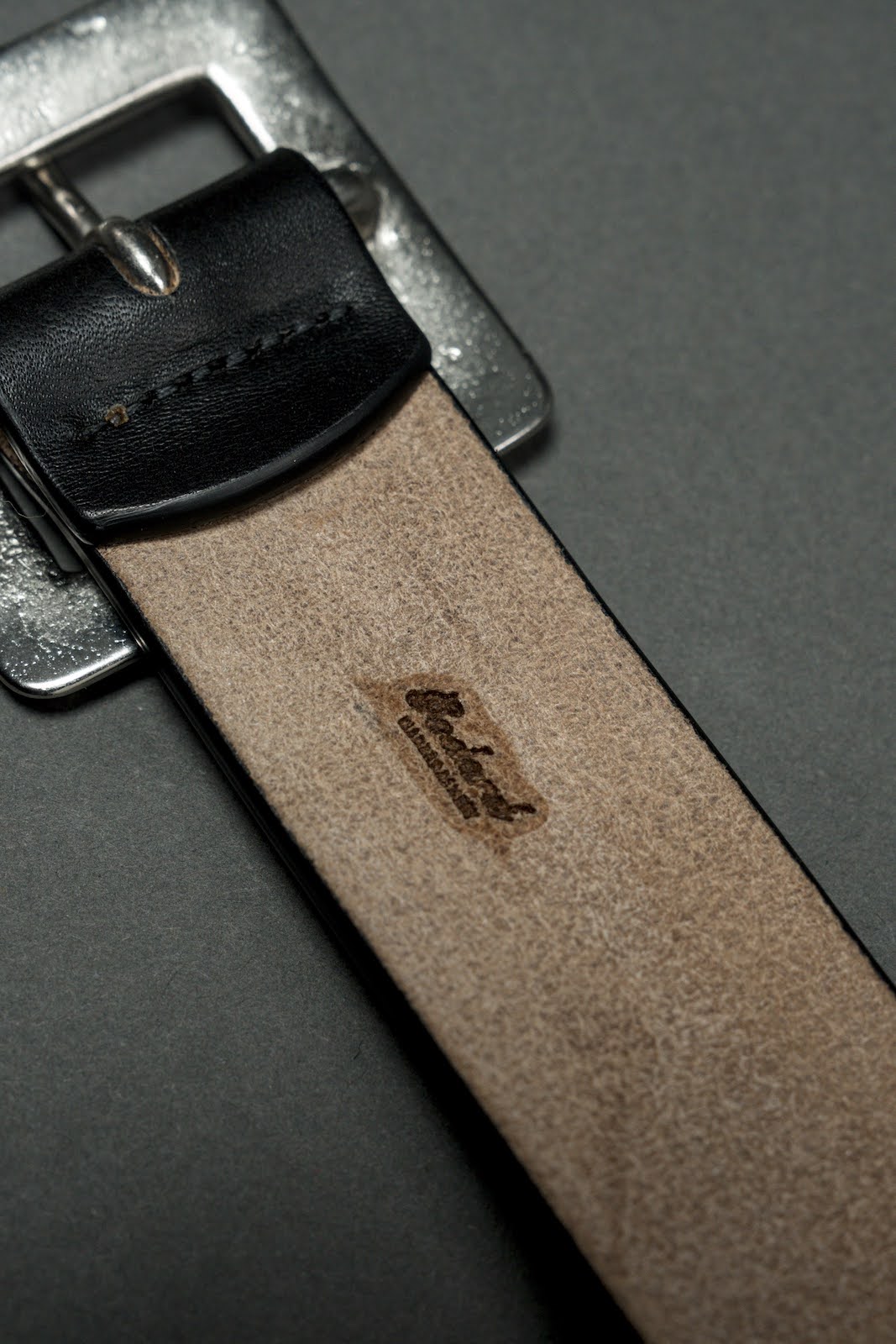 KINGSLEY WALTERS STUDIO × Godard Haberdashery / studded belt   