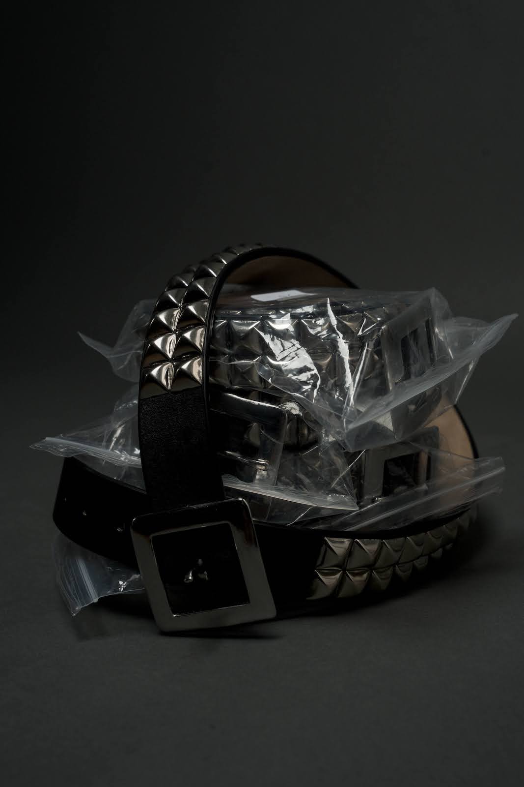 KINGSLEY WALTERS STUDIO × Godard Haberdashery / studded belt   
